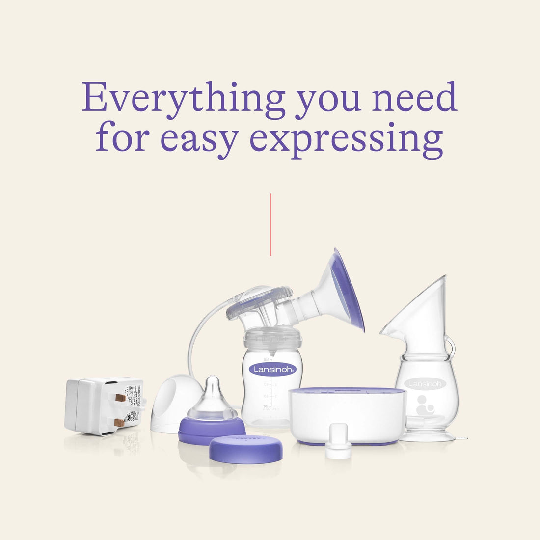Single Electric Breast Pump & Collector Set