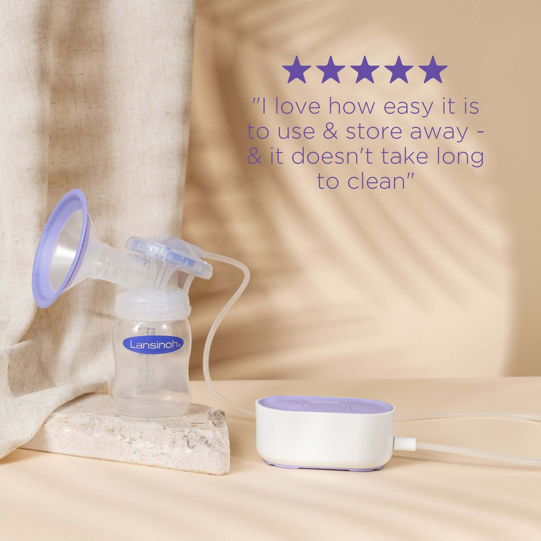 Single Electric Breast Pump & Collector Set