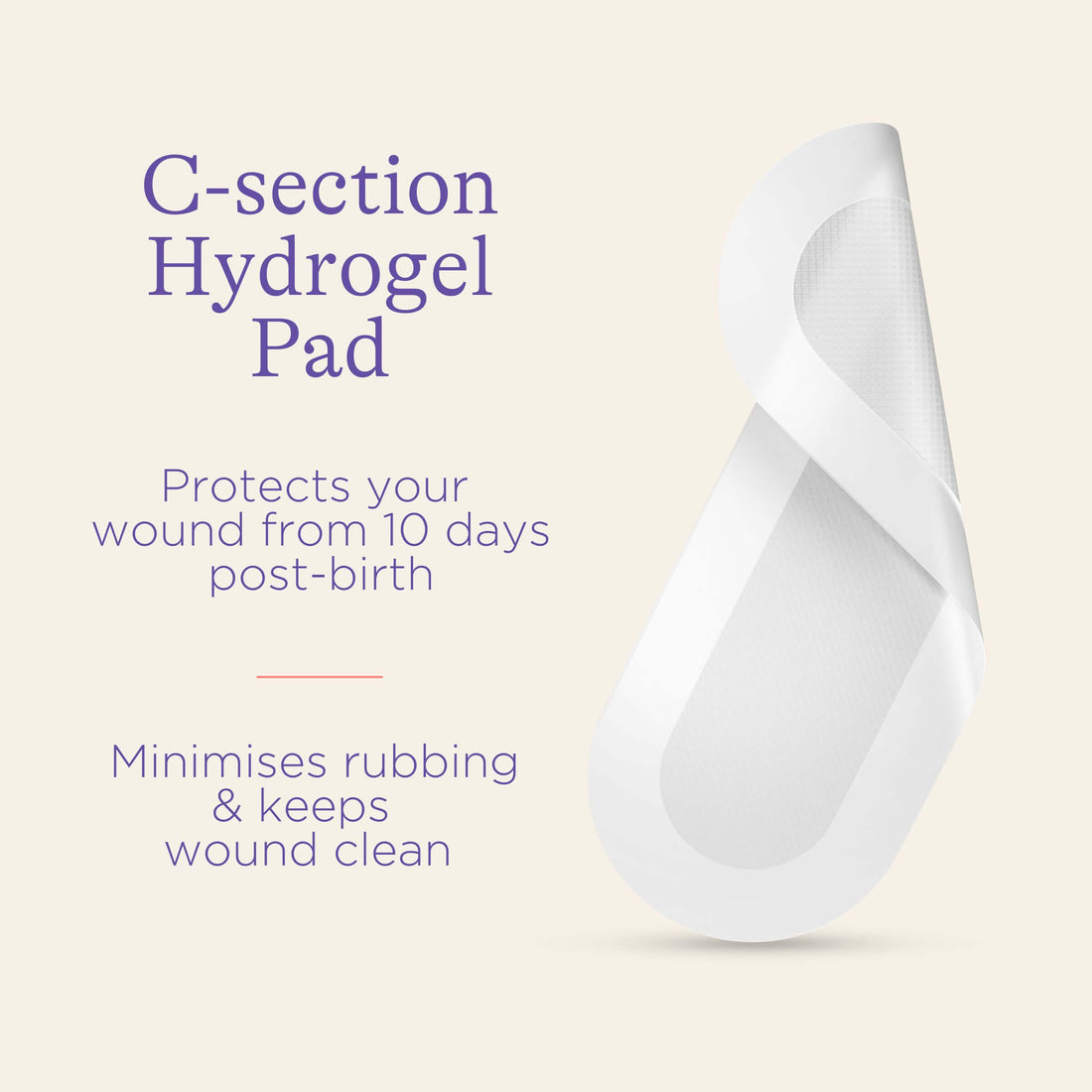 C-Section Hydrogel Pads