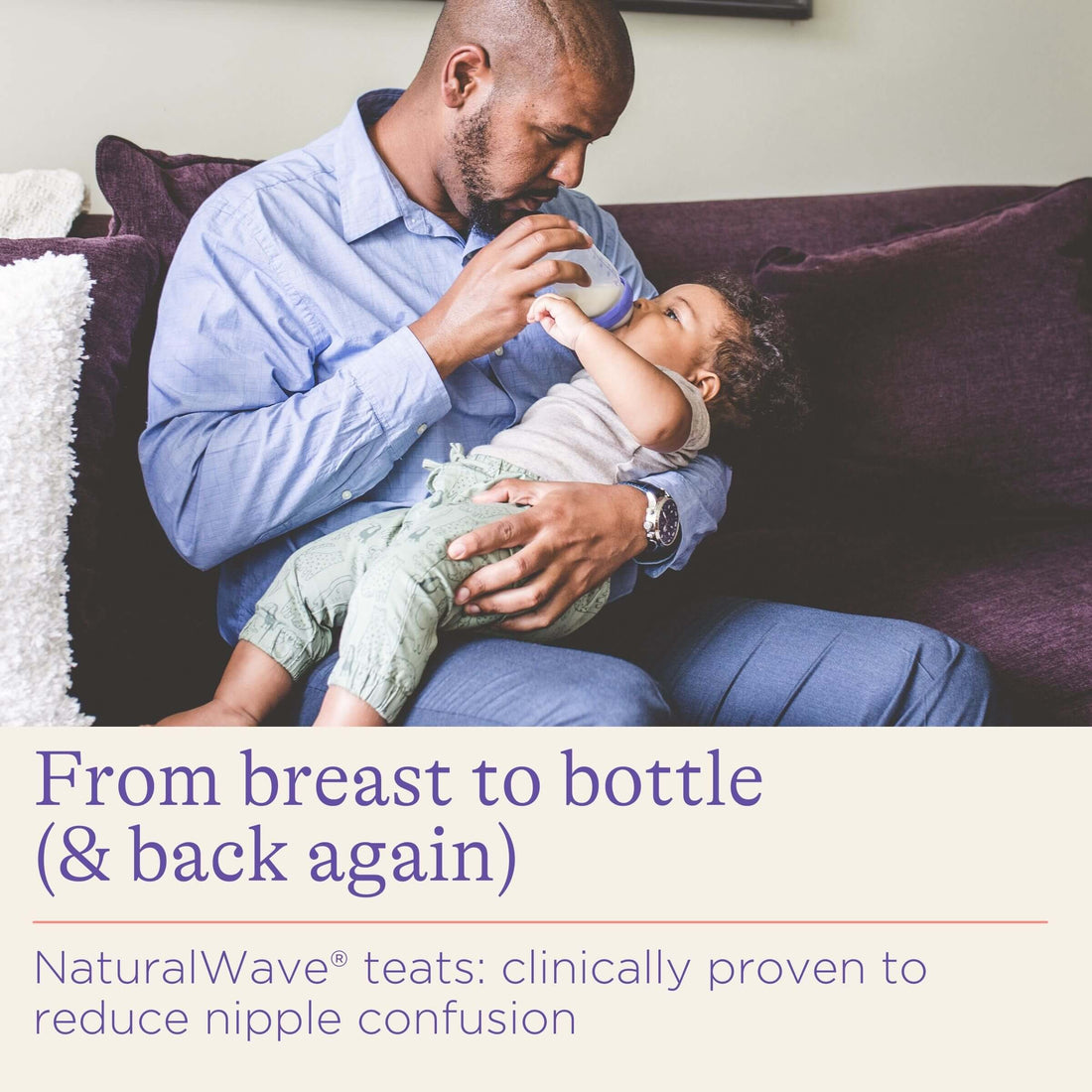 Feeding Bottles with NaturalWave® Teat