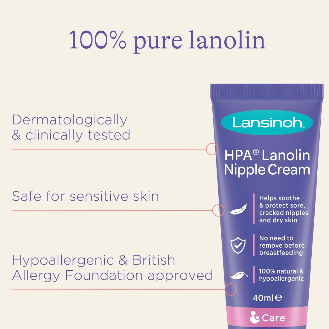 HPA Lanolin Nipple Cream & Organic Nipple Balm Duo Pack